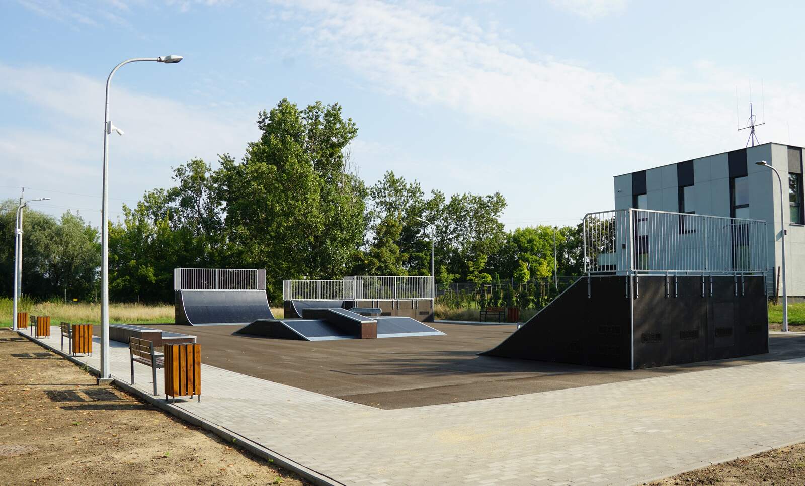 Wybudowany skatepark w Dopiewie