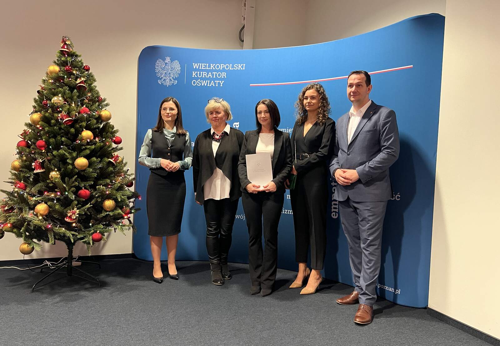 Szkoła odebrała certyfikat podczas konferencji