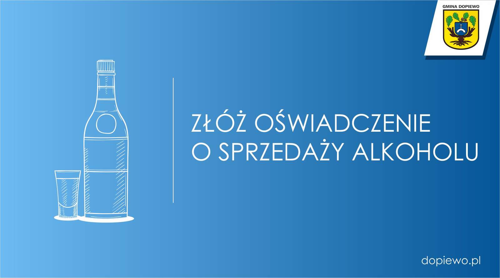 Oświadczenie o sprzedaży alkoholu