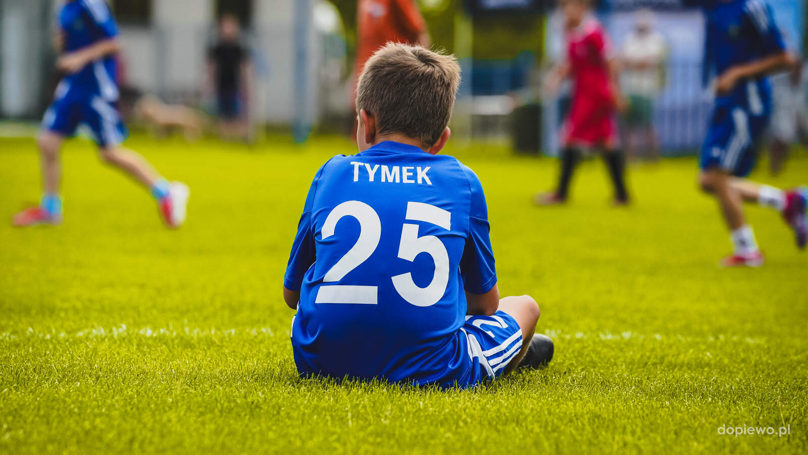 Zawodnik w trakcie turnieju