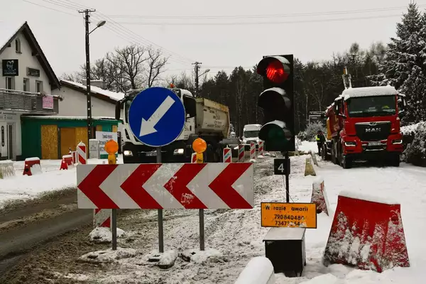 Zmiana organizacji ruchu w Dąbrówce