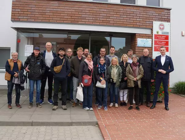 Delegacja z Maen Roch