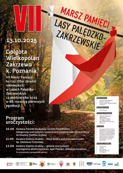 Plakat Marsz Pamięci