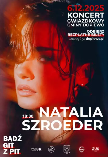 Koncert Gwiazdkowy Gminy Dopiewo - plakat