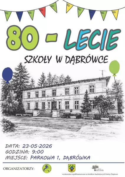 80-lecie szkoły w Dąbrówce