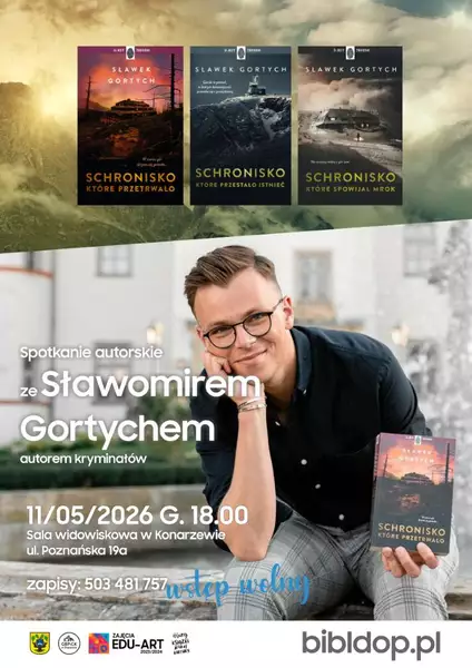 Spotkanie autorskie ze Sławomirem Gortychem