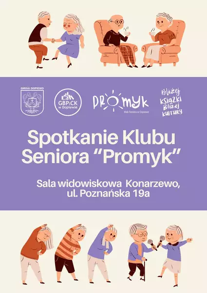 Spotkanie klubu seniora Promyk