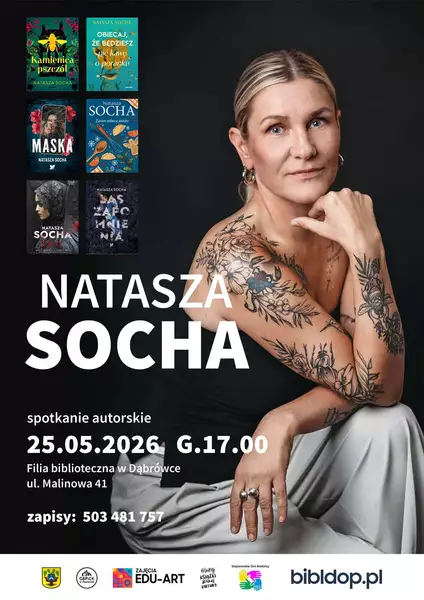Spotkanie z Nataszą Sochą