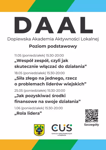 DAAL plakat nowy