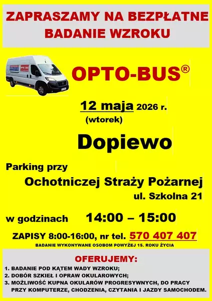 Badaniw wzroku 12.05.2026