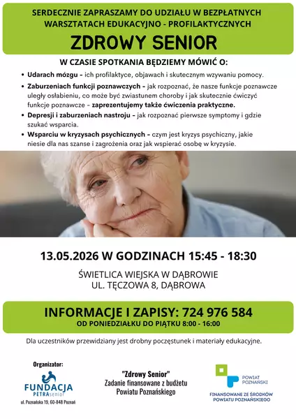 Warsztaty Zdrowy Senior