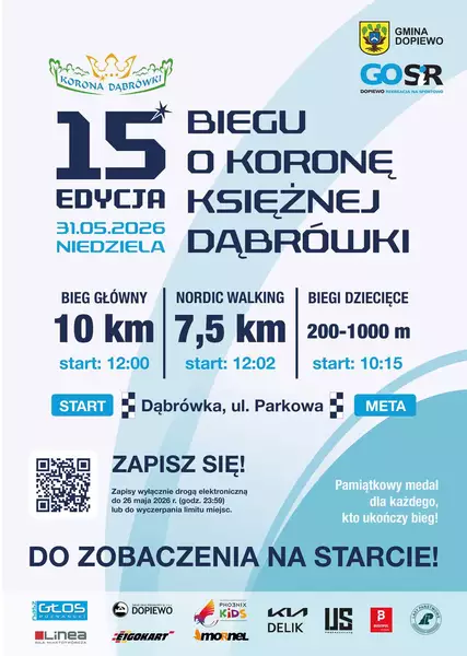Bieg o Koronę Dąbrówki - 15 edycja