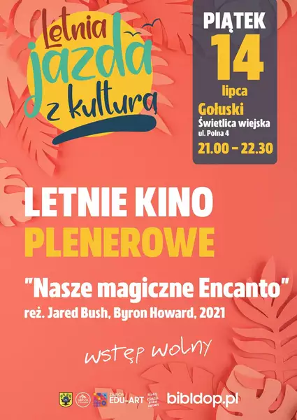 Plakat kino plenerowe - Nasze magiczne Encanto