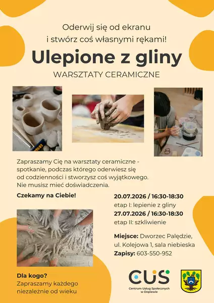 Ulepione z gliny 