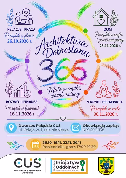 Architektura dobrostanu poprawiony plakat