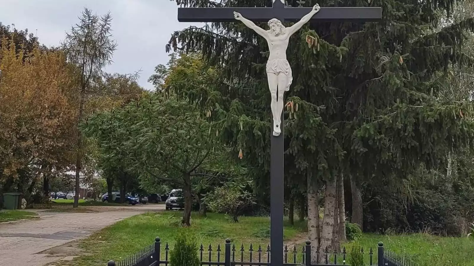Krzyż w Konarzewie, ul.Poznańska