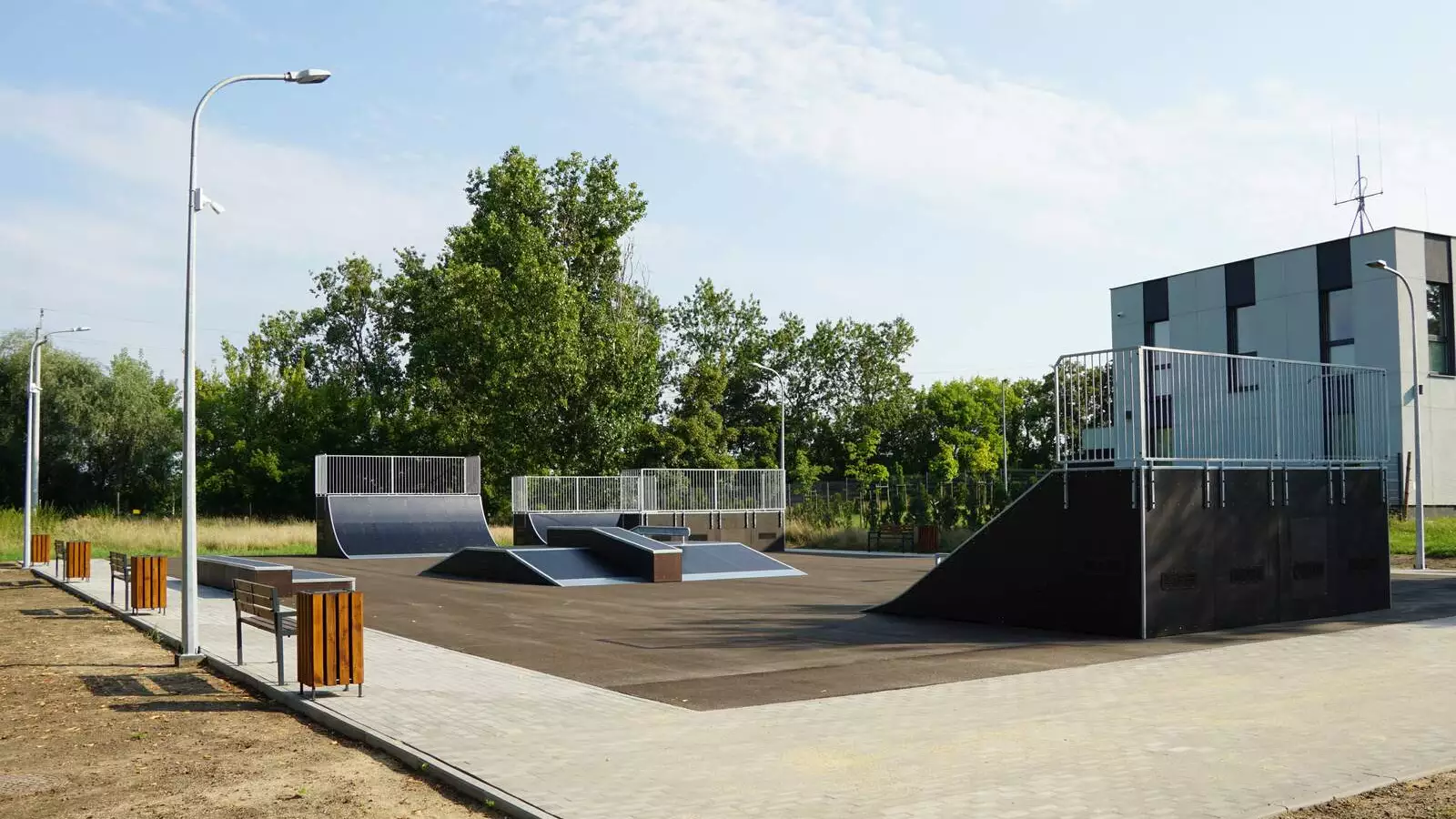 Wybudowany skatepark w Dopiewie