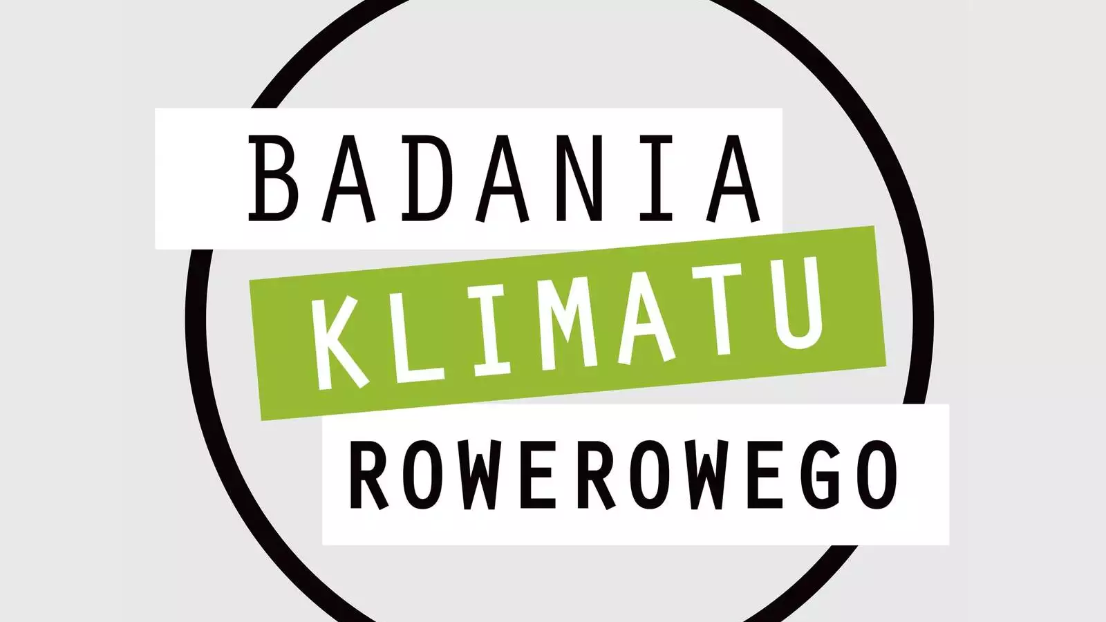 logo badania Klimatu Rowerowego