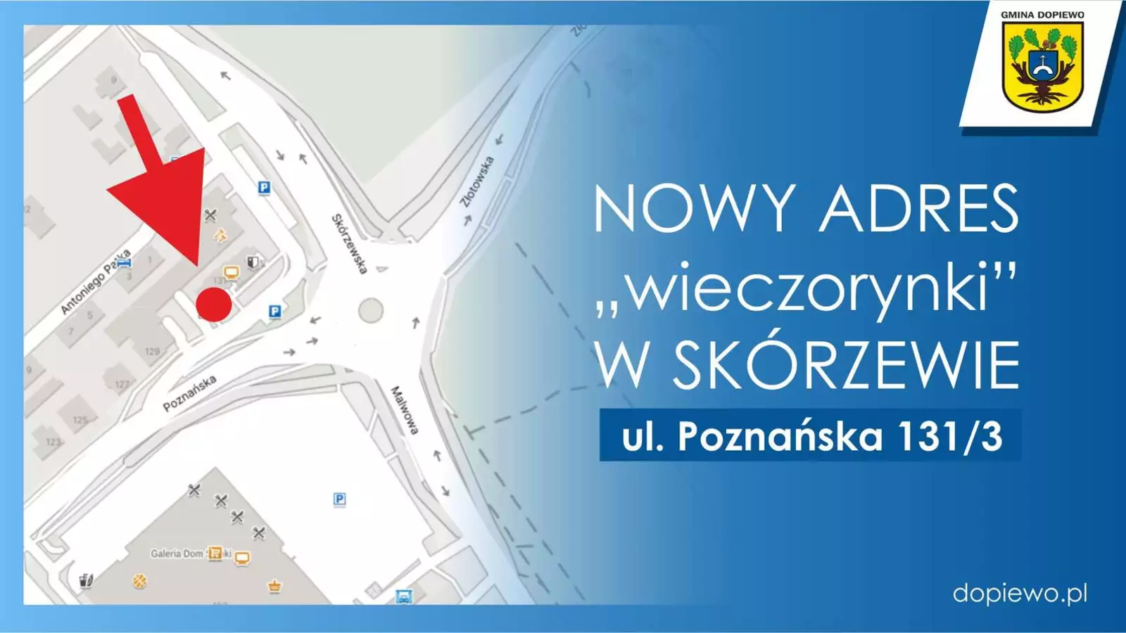 Nowy adres "wieczorynki" w Skórzewie