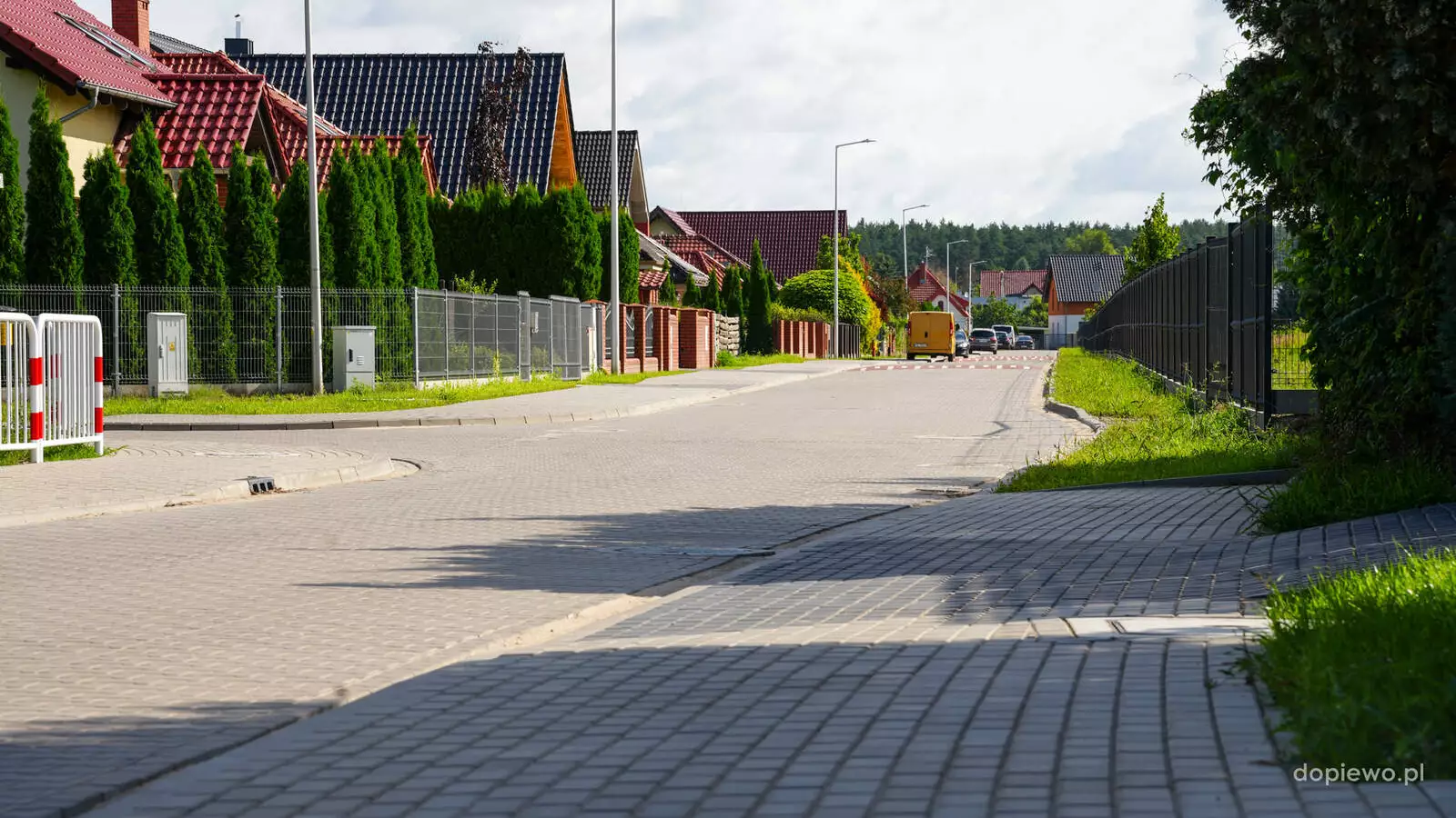 wybudowana ul. Księżycowa w Skórzewie