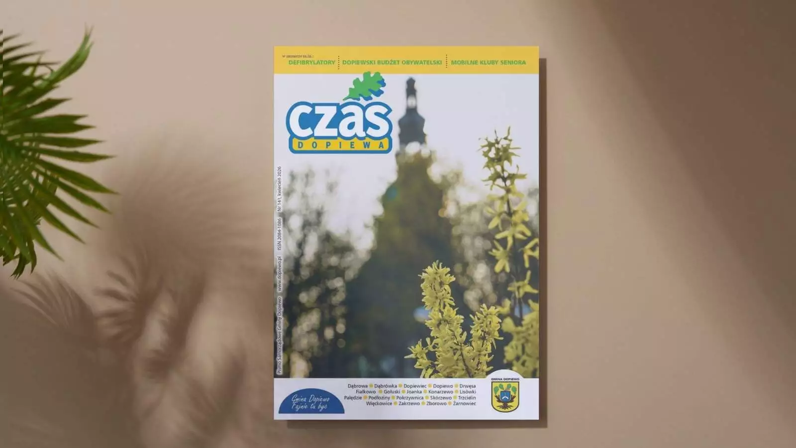 Czas Dopiewa kwiecień mockup