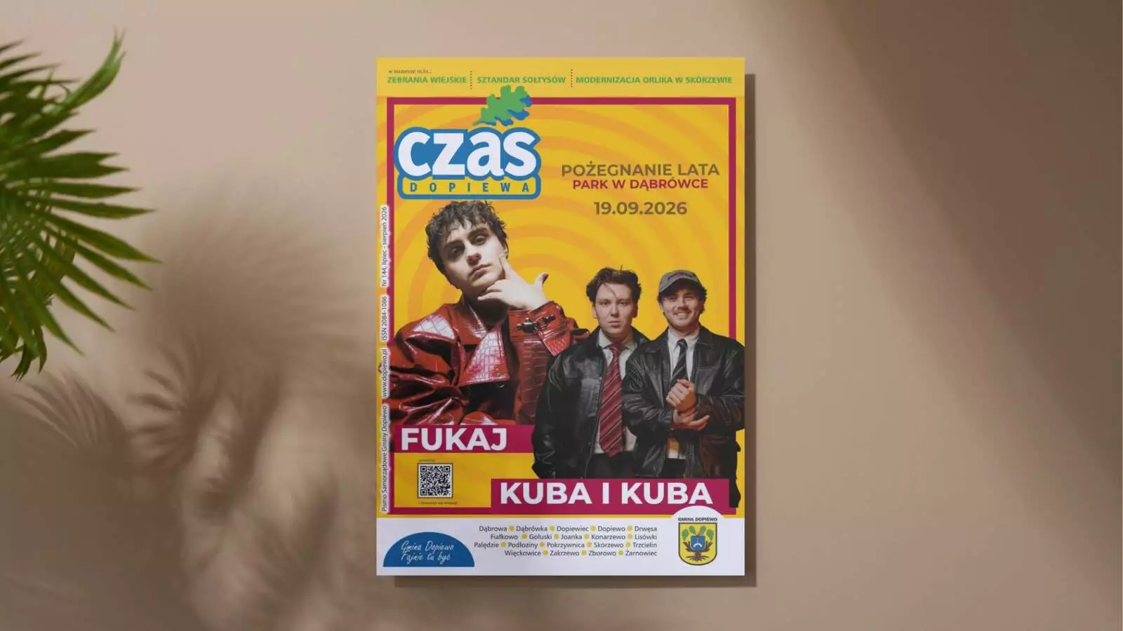 Czas Dopiewa lipiec sierpień 2026