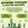 Plakat Sprzątanie Sołectwa Więckowice 2