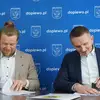 Podpisanie umowy ul. Rolna w Dąbrowie