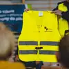 Odblaskowy Pierwszoklasista, kamizelka odblaskowa