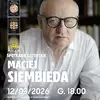 Plakat spotkania z Maciejem Siembiedą