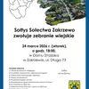 Zebranie wiejskie w Zakrzewie 24.03.2026