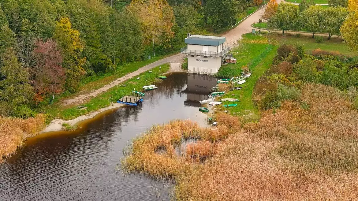 Przystań żeglarska, marina, Zborowo