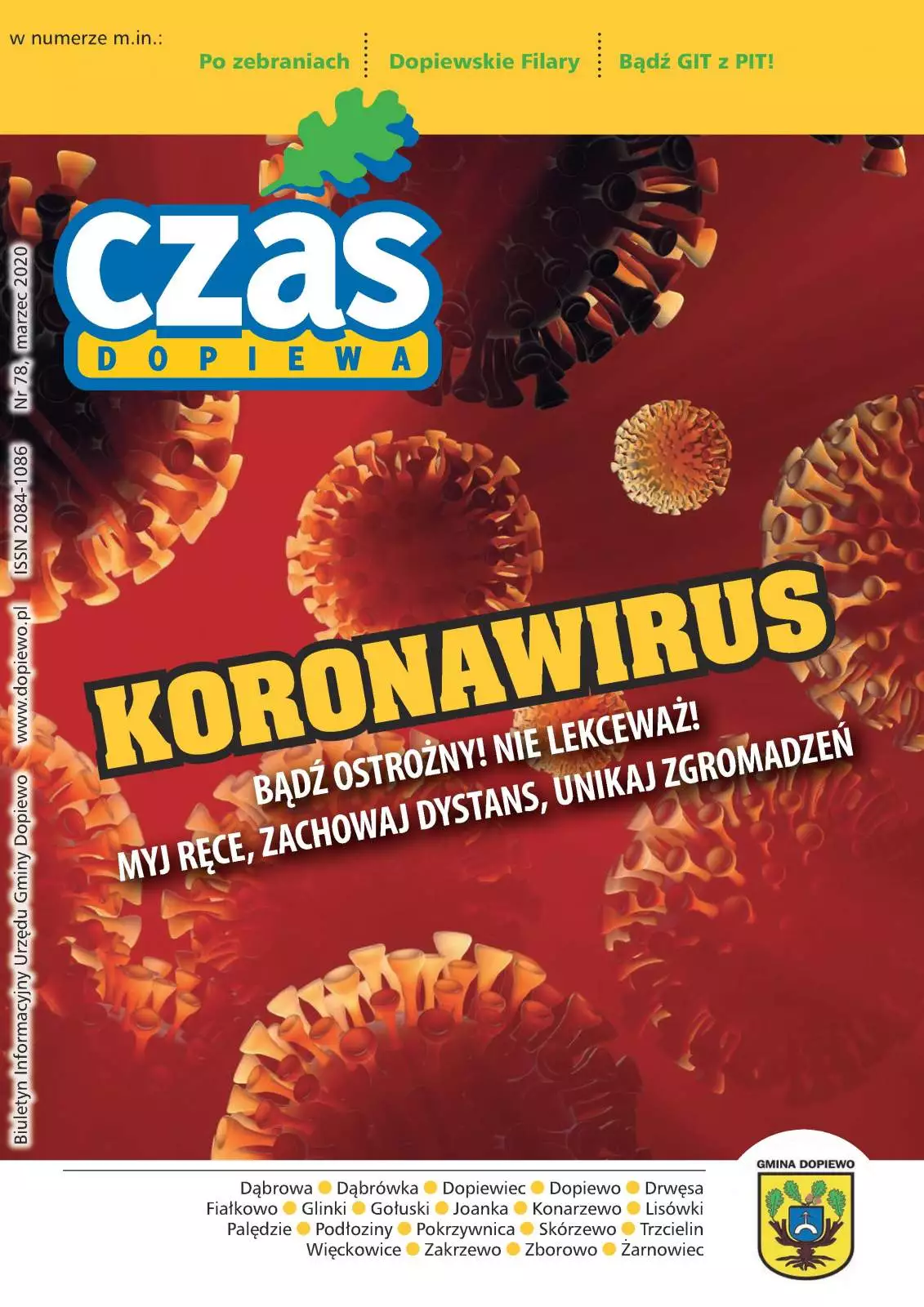 Czas Dopiewa okładka