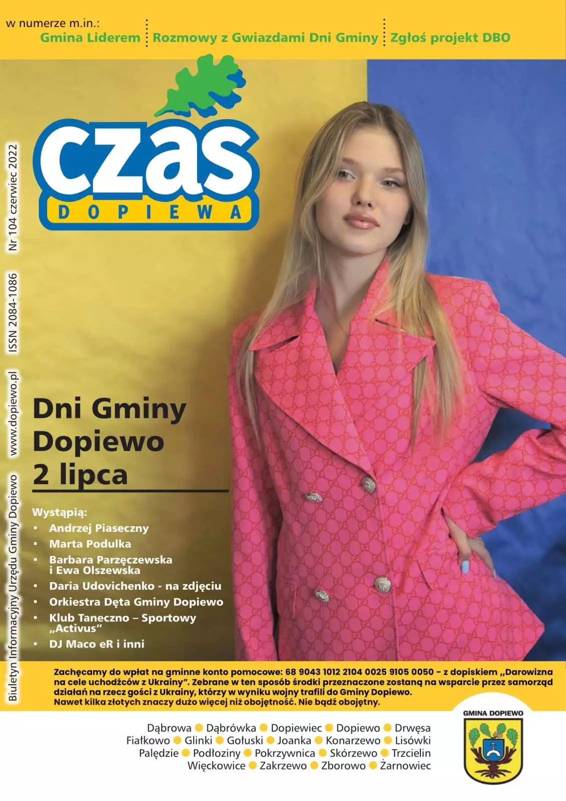 Czas Dopiewa okładka