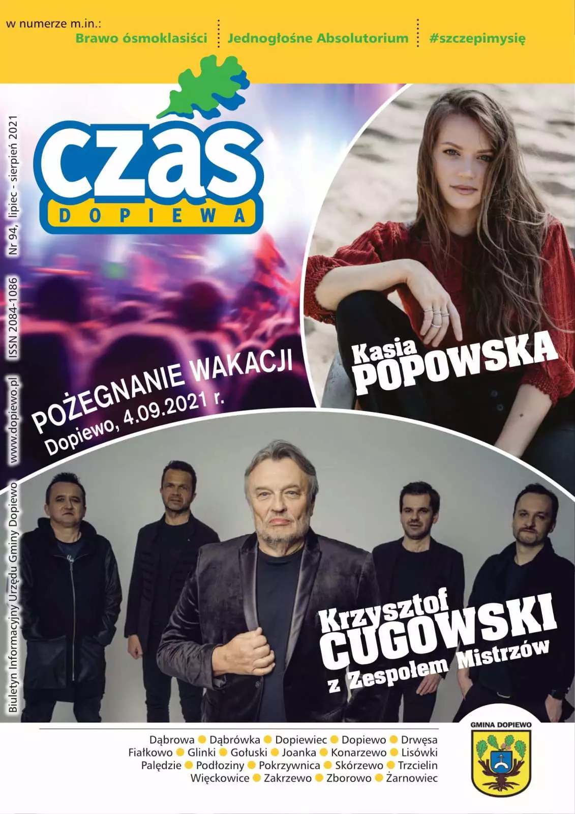 Czas Dopiewa okładka