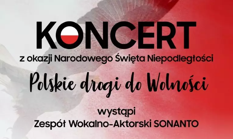 Koncert z okazji święta 11 listopada - baner