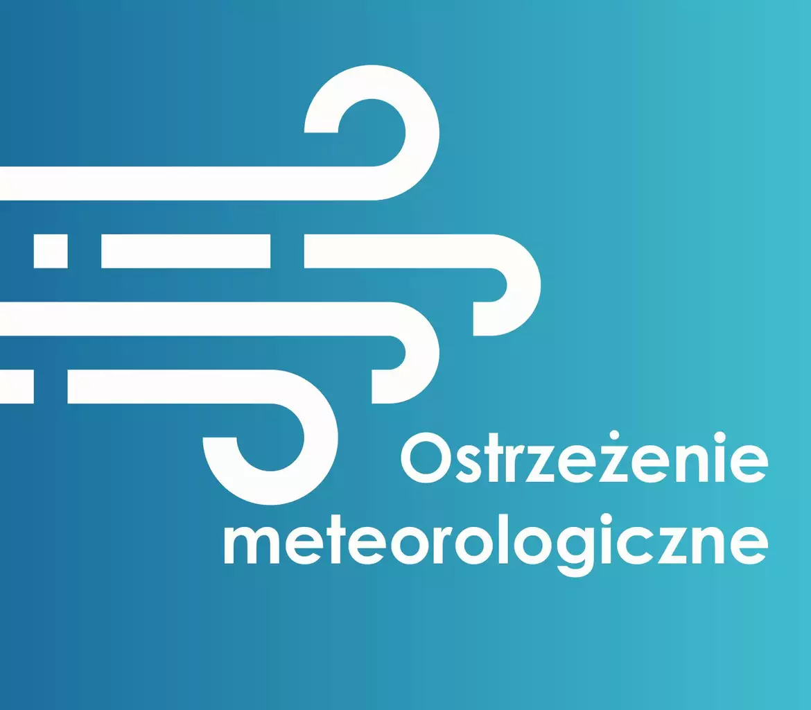 Ostrzeżenie meteorologiczne - silny wiatr