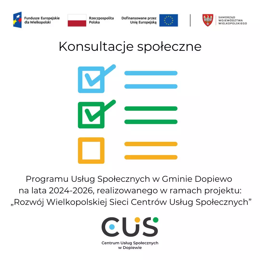 Konsultacje Programu Usług Społecznych