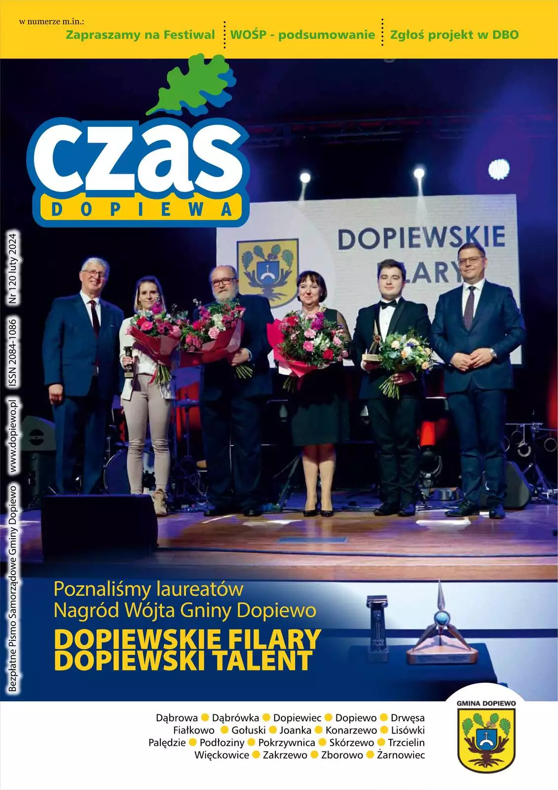 Czas Dopiewa Luty 2024 - okładka