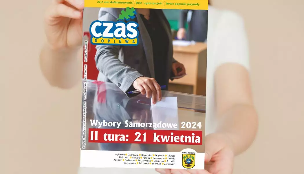 Okładka - CZAS DOPIEWA - kwiecień 2024