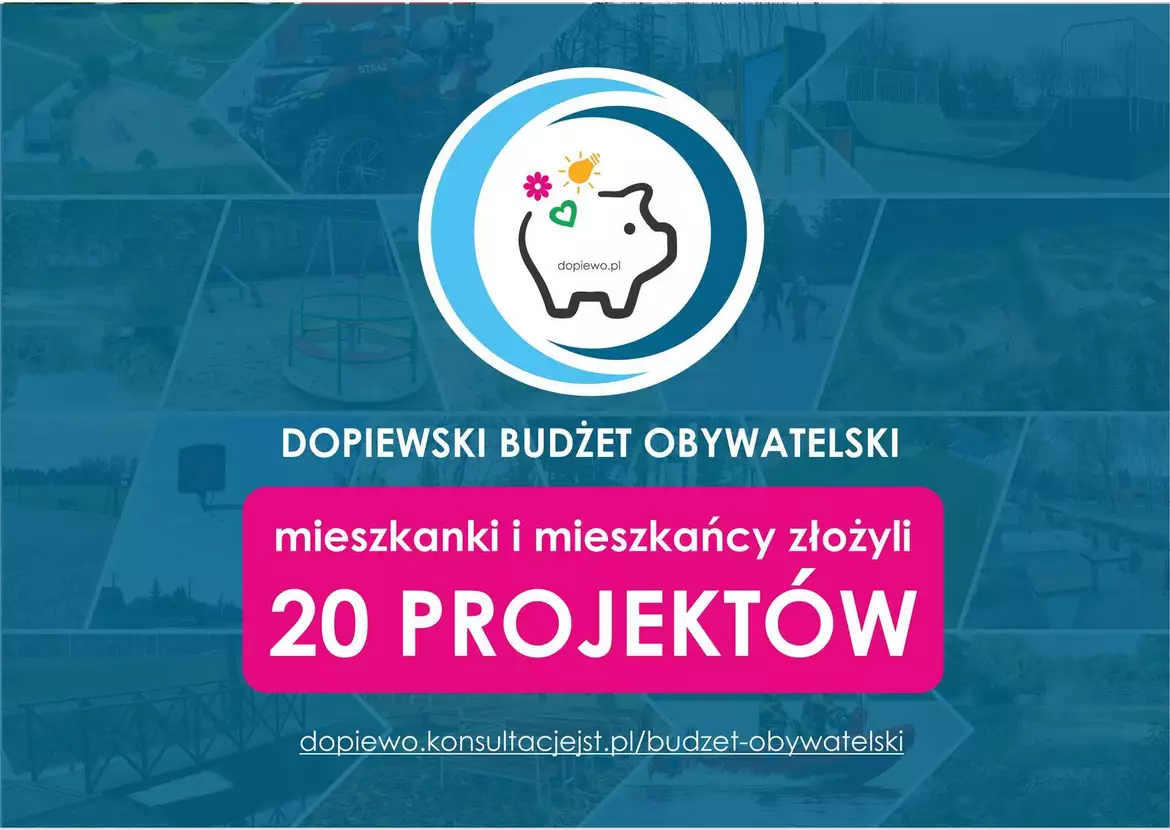 20 projektów w Budżecie Obywatelskim 