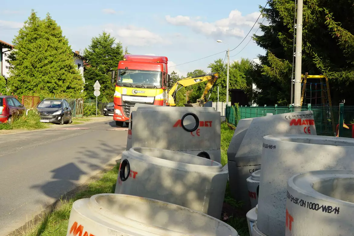 Przebudowa ul. Leśnej w Palędziu