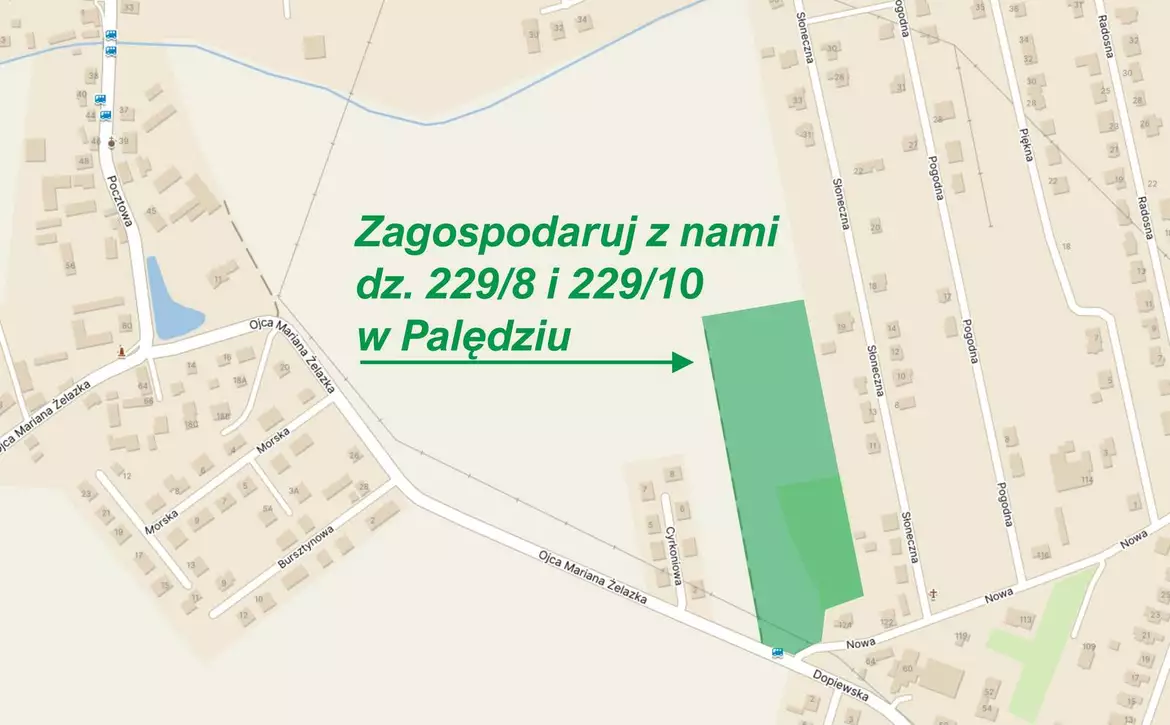 Zagospodaruj z nami działki w Palędziu