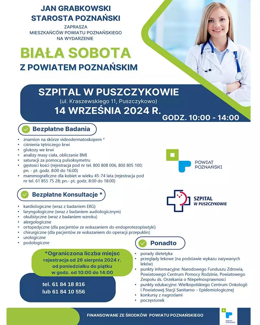 biała sobota plakat