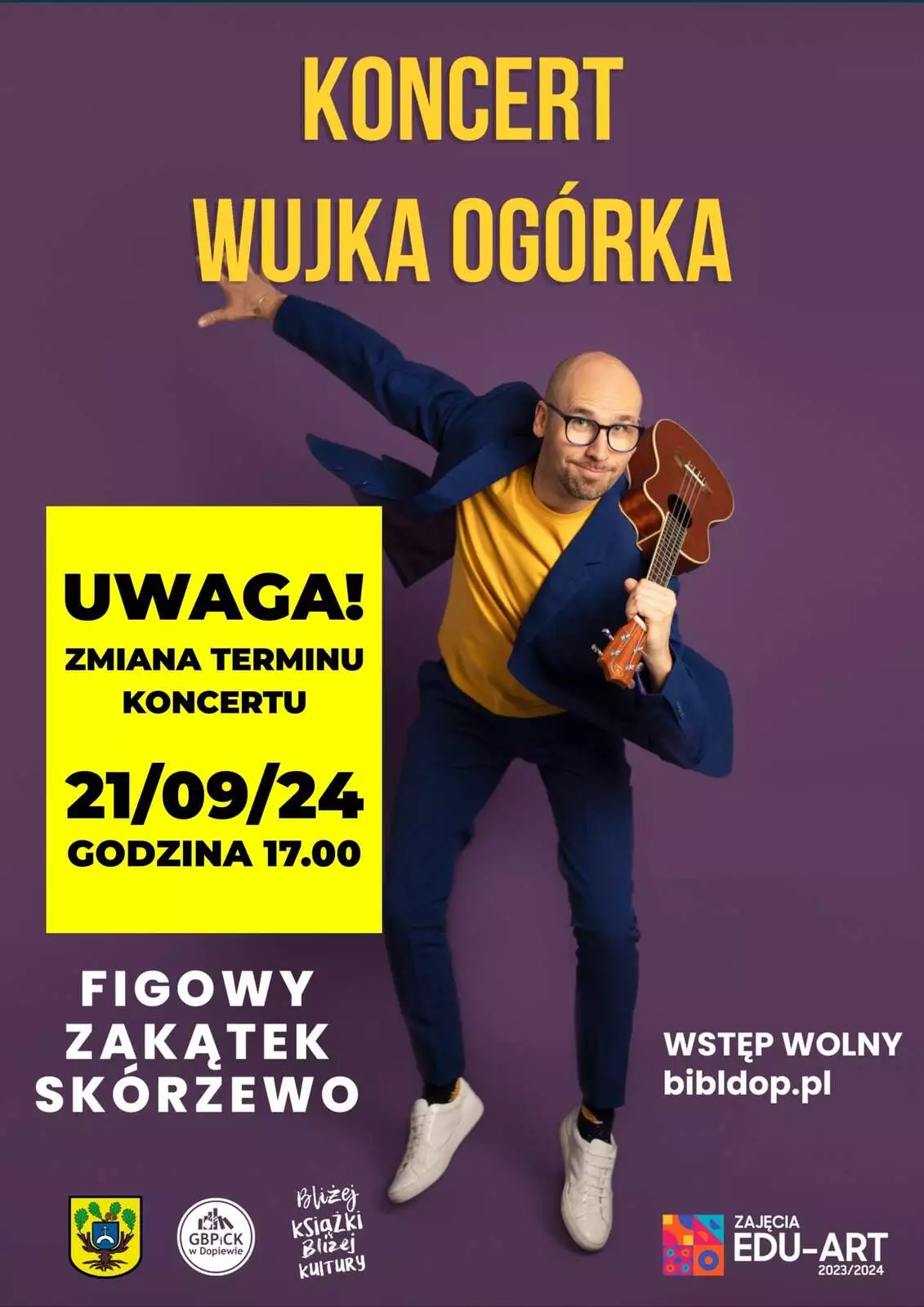 koncert wujek ogórek w Skórzewie