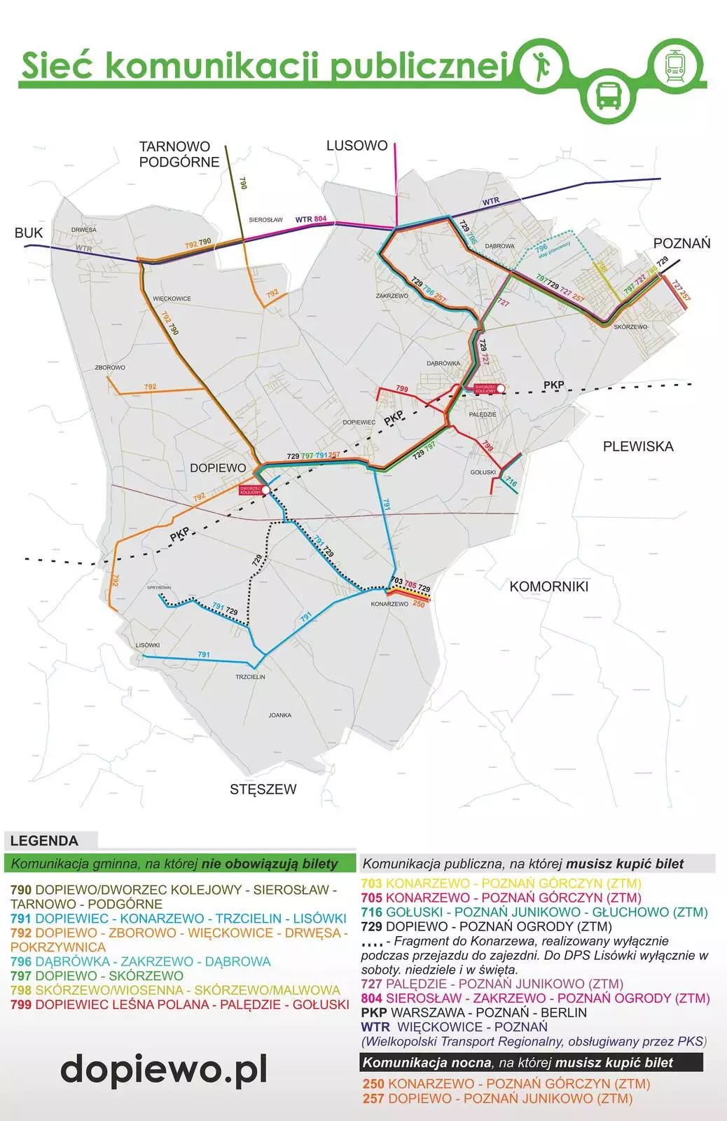 sieć komunikacji publicznej - wrzesień 2024