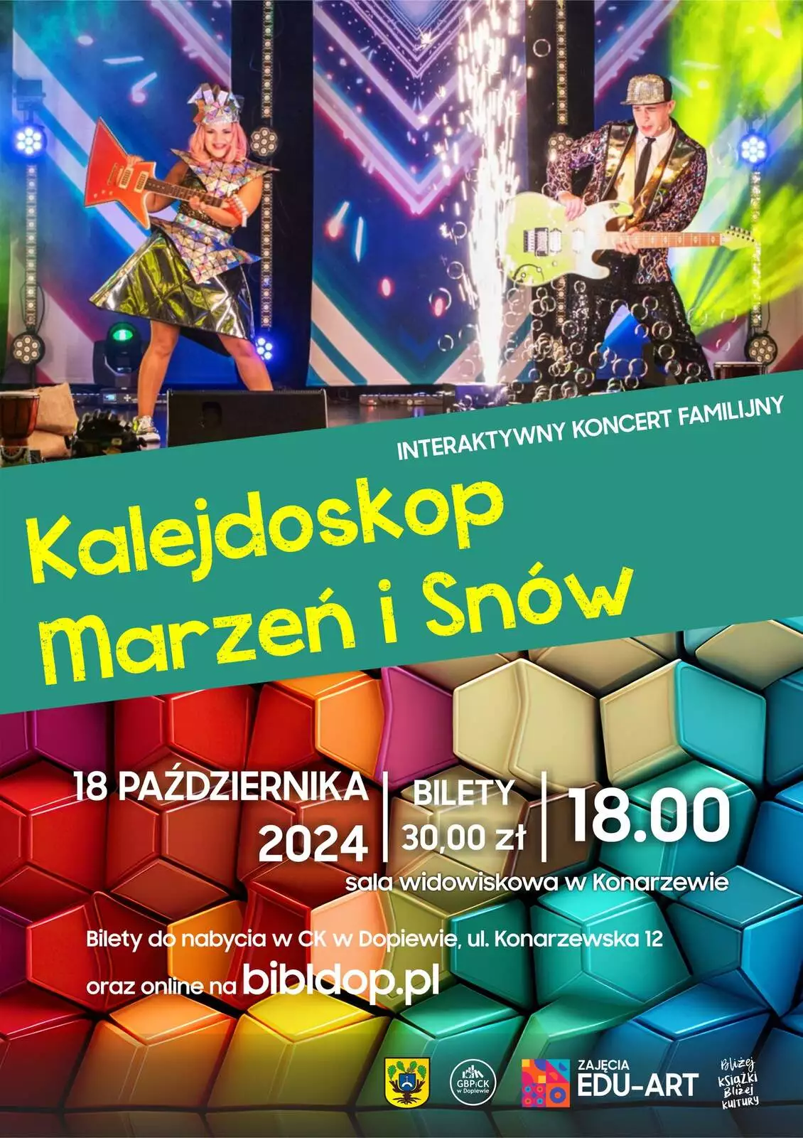 Kalejdoskop marzeń i snów plakat