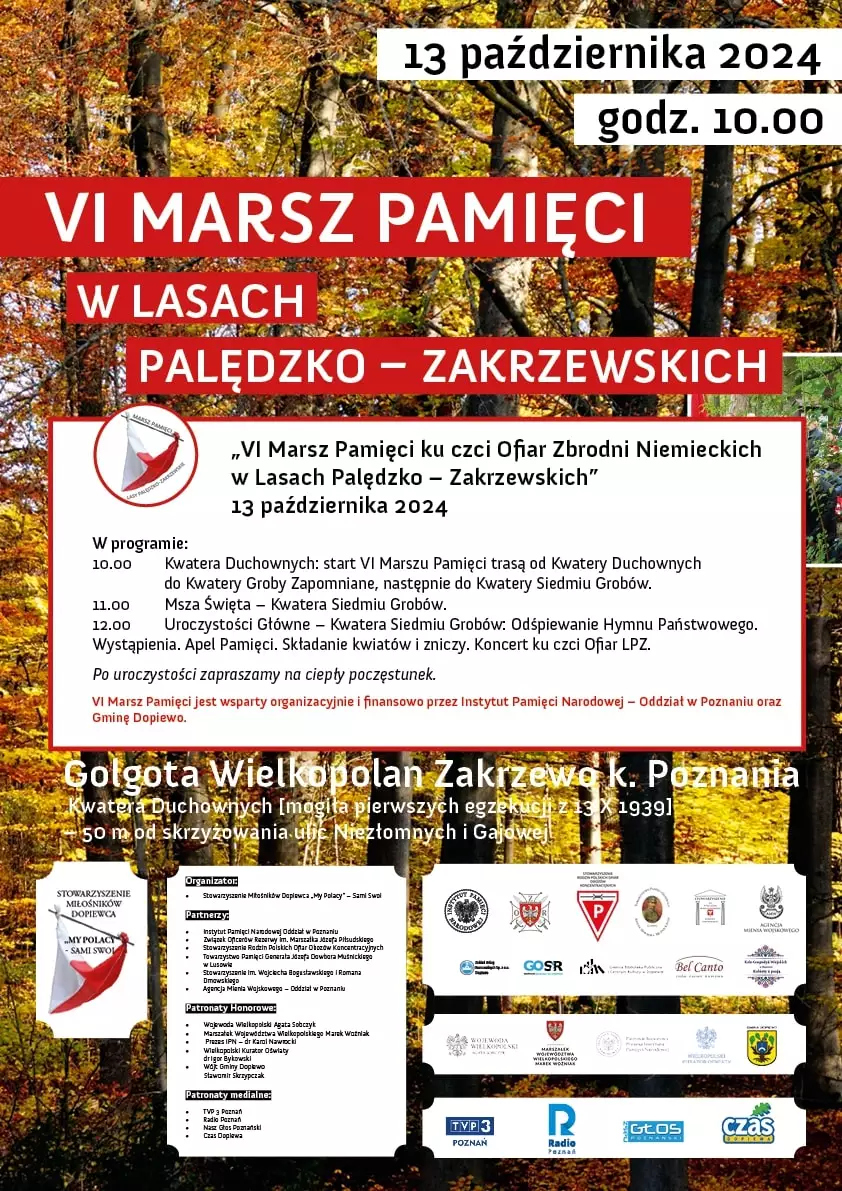 Plakat marszu