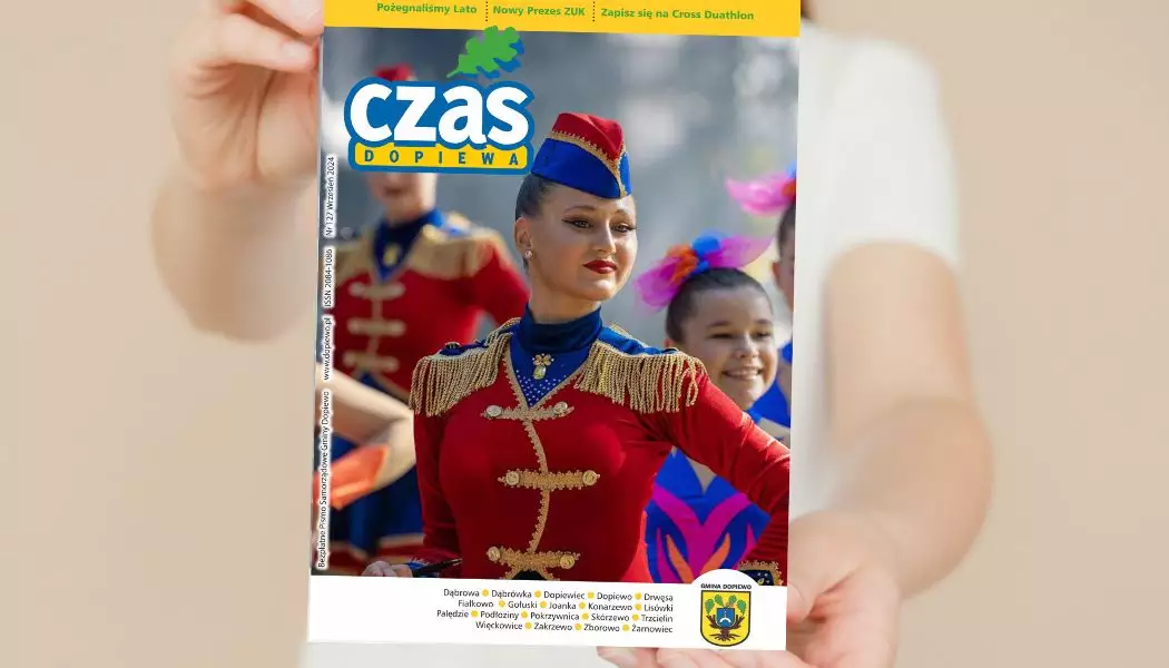 Okładka czas dopiewa wrzesień plakat