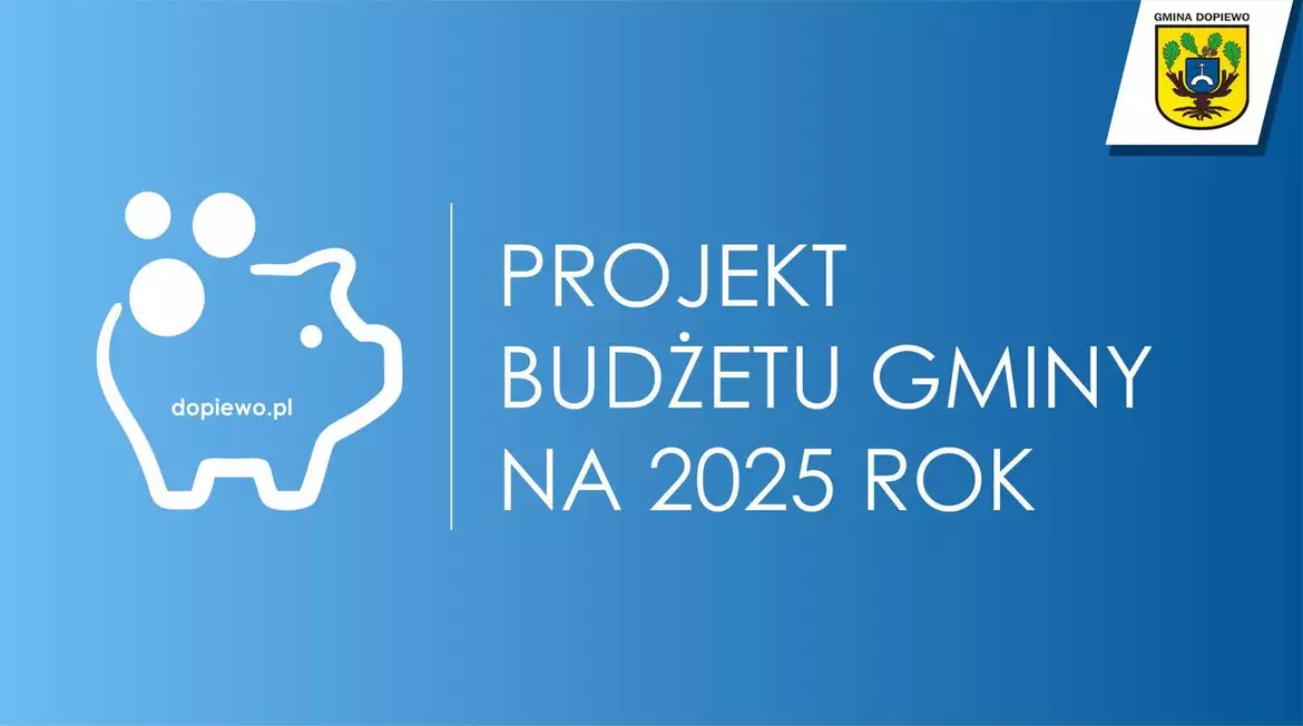 Grafika - Projekt Budżetu Gminy Dopiewo na 2025 r.